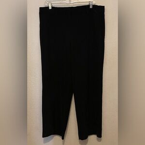 Talbots Classic Black Women's Trousers Size 14